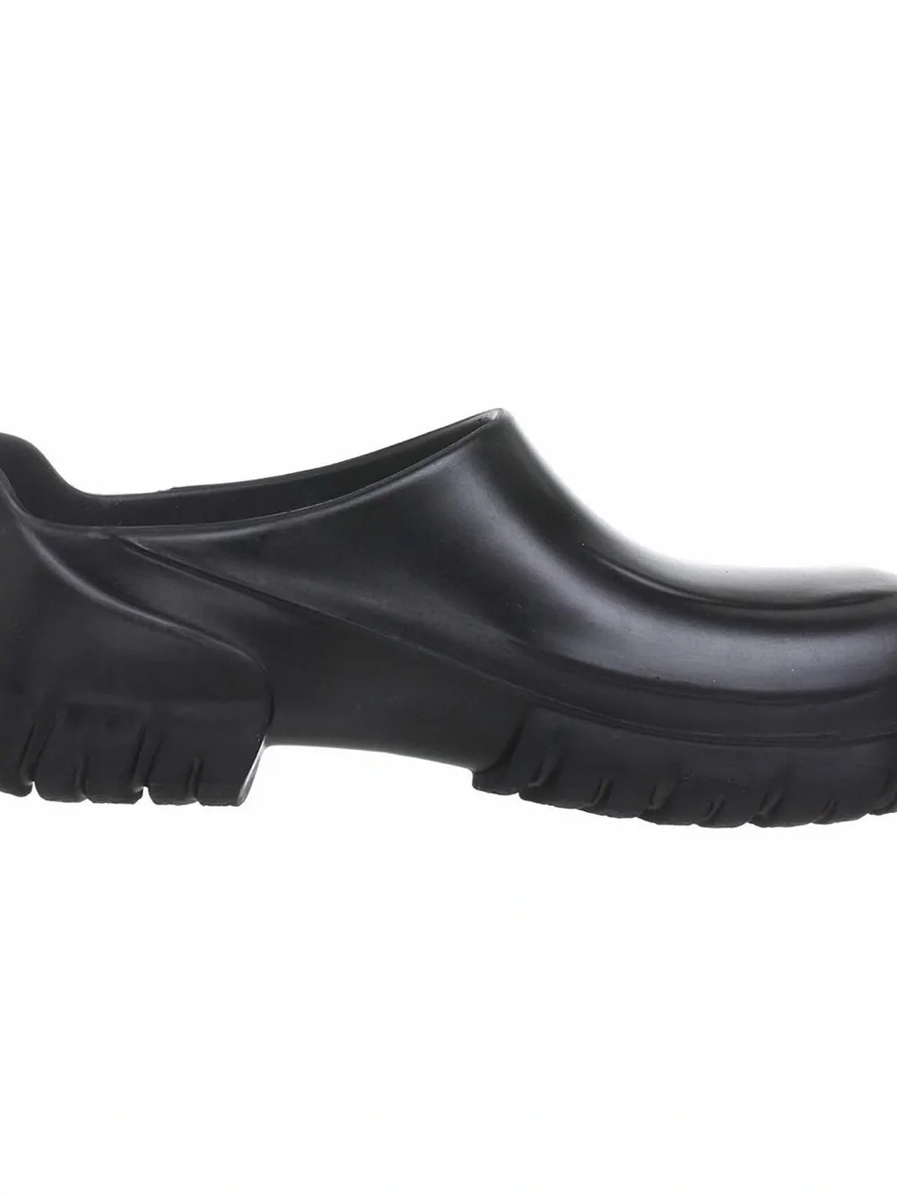 Birkenstock Black Rubber Slip-On Clog